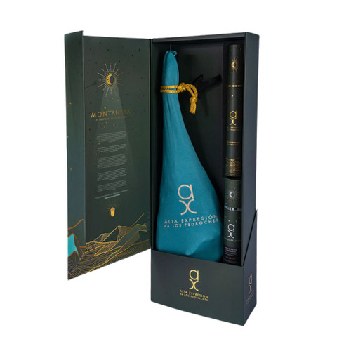 Alta Expresión Exclusive Gift Set – Bone-In Acorn-Fed Ibérico Ham, Pork Loin & Carving Knife