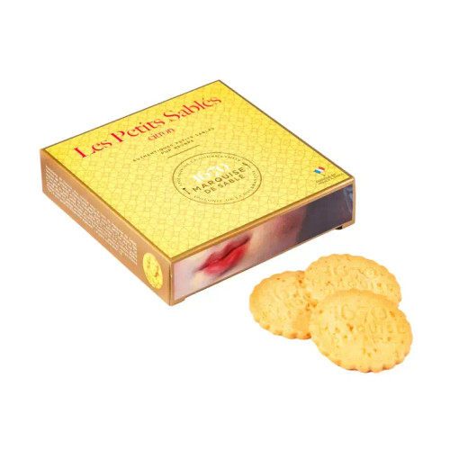 La Sablésienne Lemon Chip Shortbread Cookies Gift Box