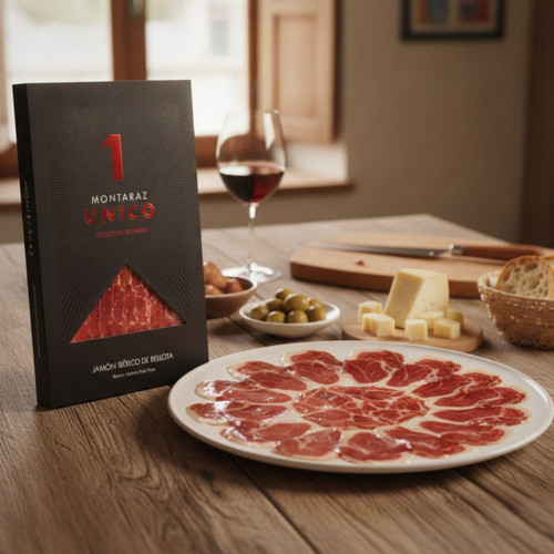 Montaraz 100% Ibérico Acorn-Fed Ham — Sliced