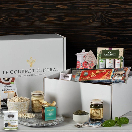 Gourmet Food Gift Box loaded with premium food products from Italy by Le Gourmet Central