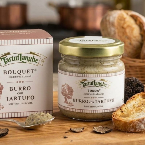 Bouquet Truffle Butter by TartufLanghe with bread