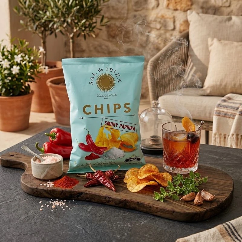 Sal de Ibiza Potato Chips with Smoky Paprika