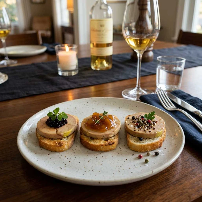 Foie Gras Table Service