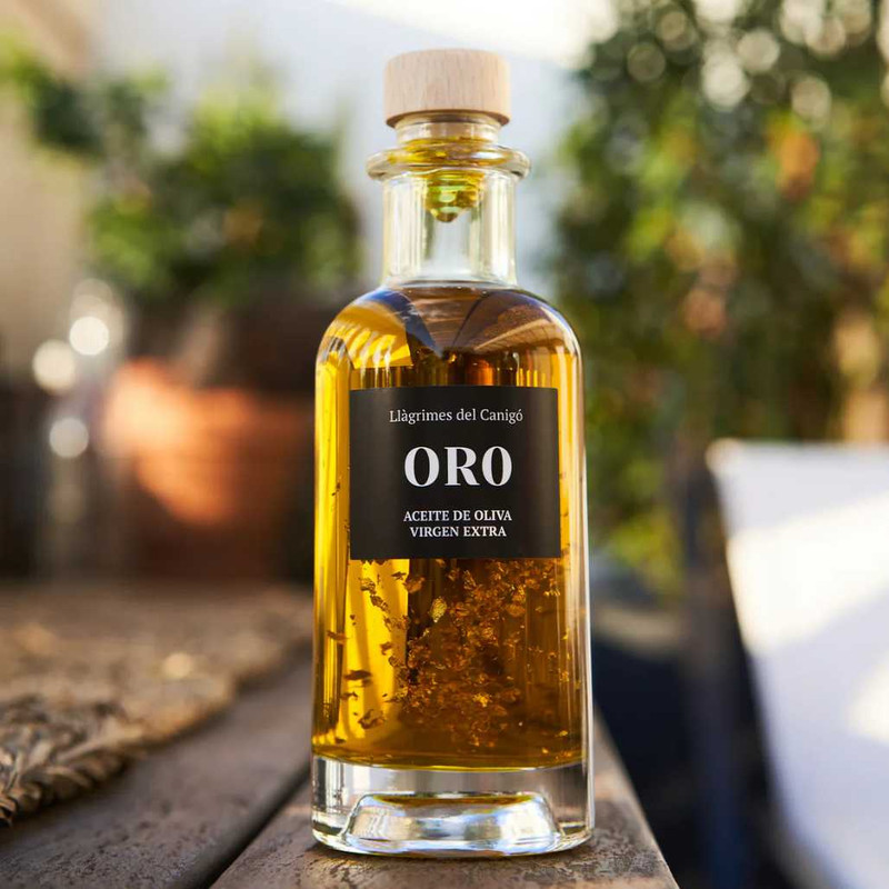 24k Gold-Infused Extra Virgin Olive Oil
