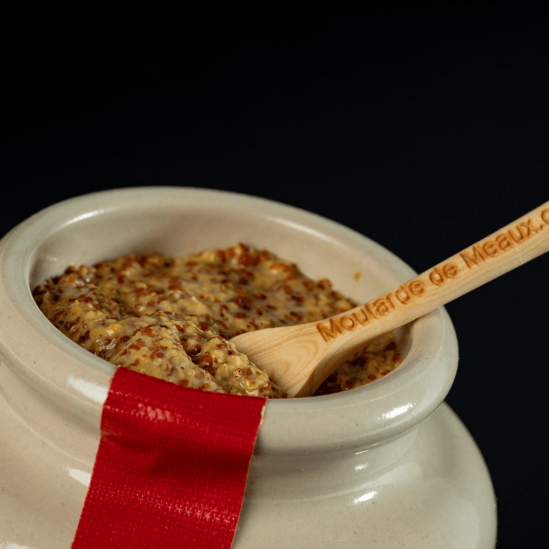 Whole Grain Mustard Stone Jar by Pommery Meaux