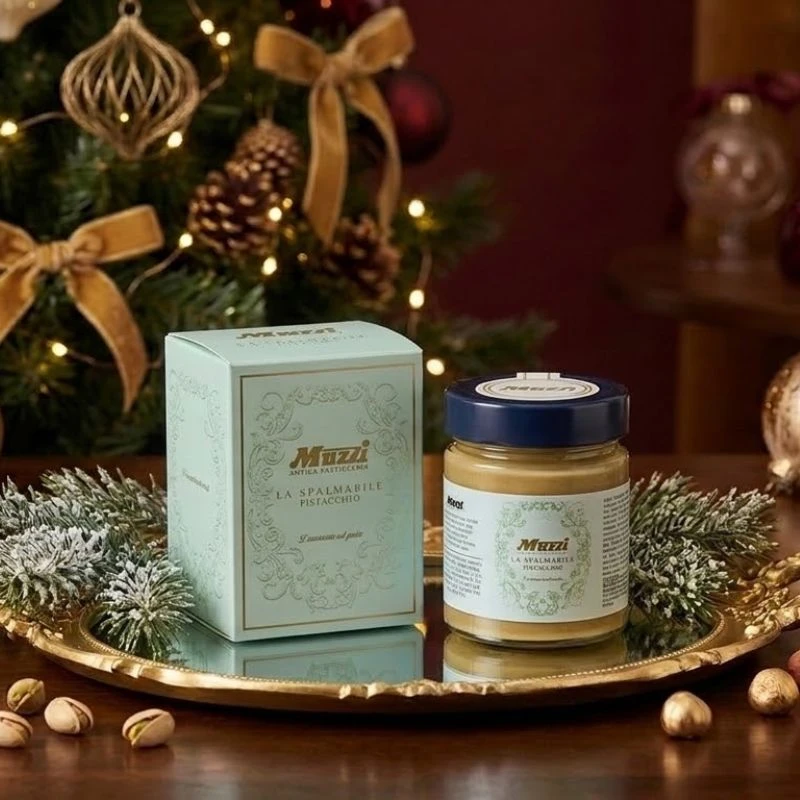 Muzzi Pistachio Spreadable Cream in Presentation Box