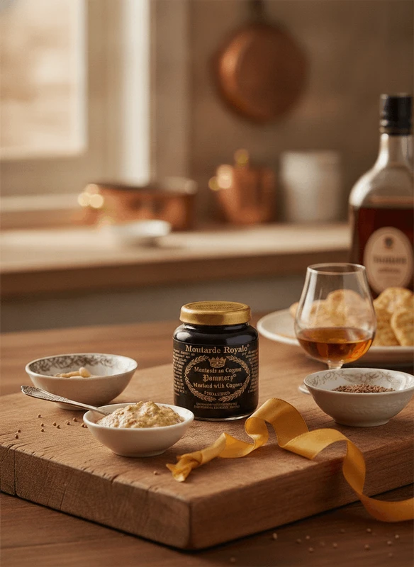 Pommery Royal Mustard from Meaux with Cognac