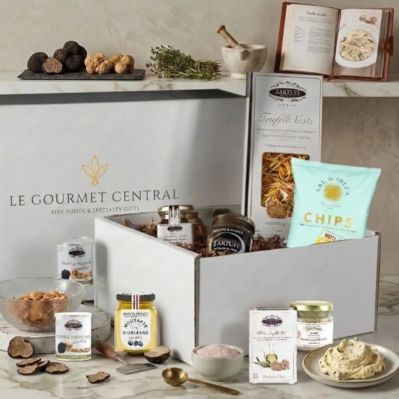 Gourmet Food Gift Box loaded with premium truffle products by Le Gourmet Central