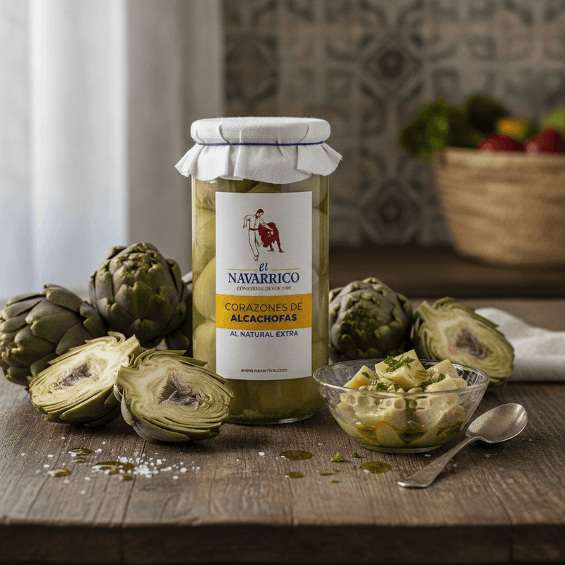 Artichokes Hearts from Navarra by El Navarrico