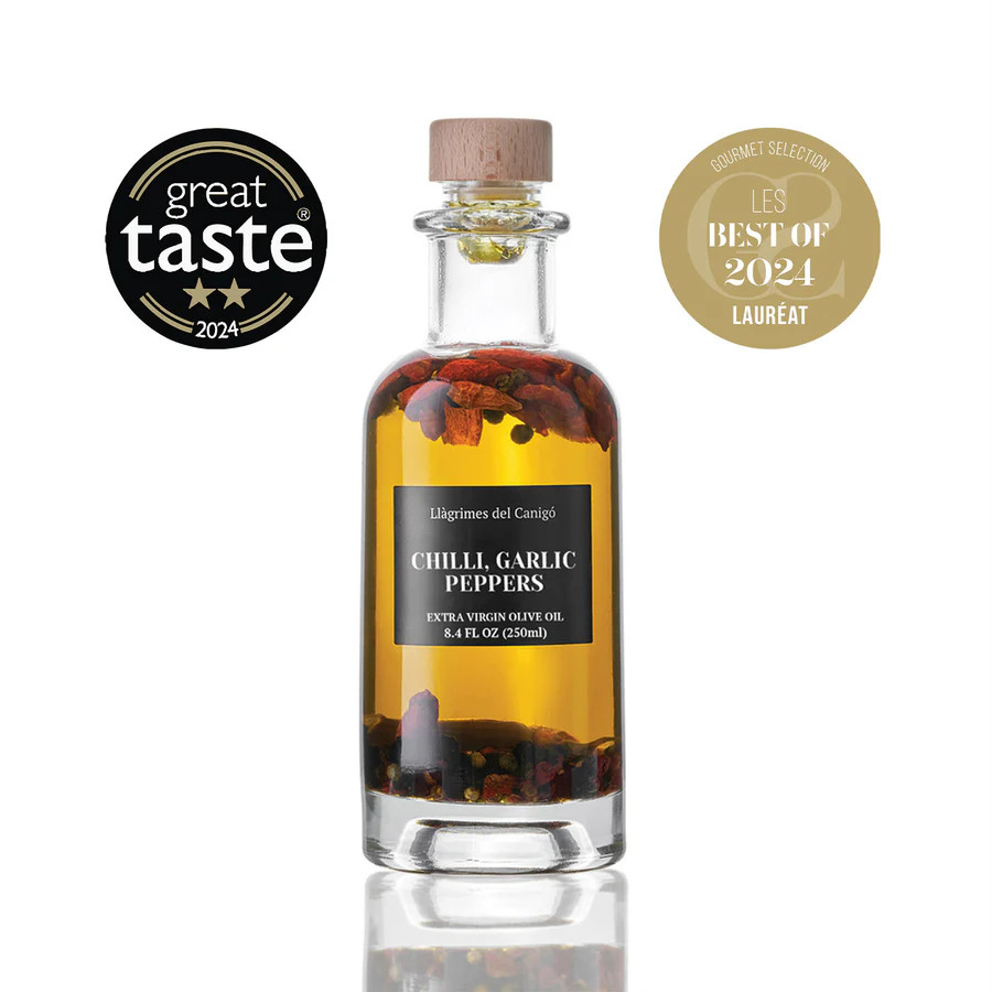 CanigoOil Extra Virgin Olive Oil Infused with Chili