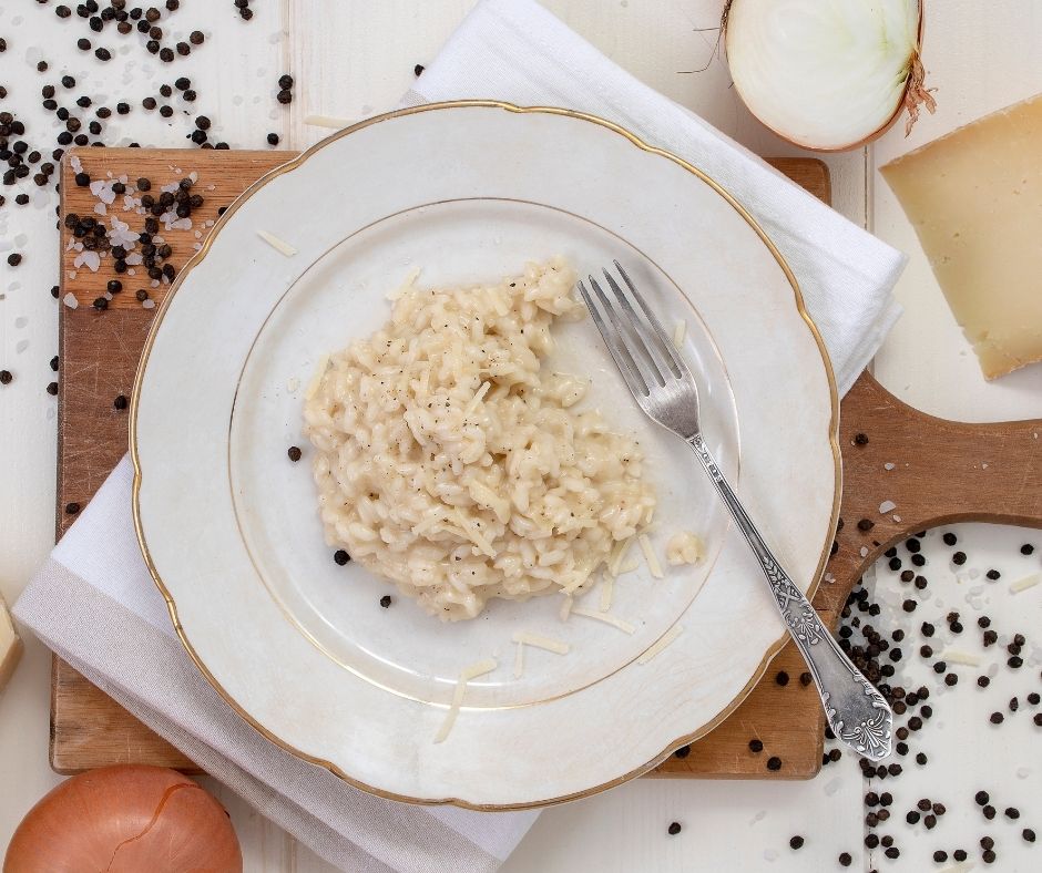 Ready-to-cook Cacio e Pepe Risotto recipe