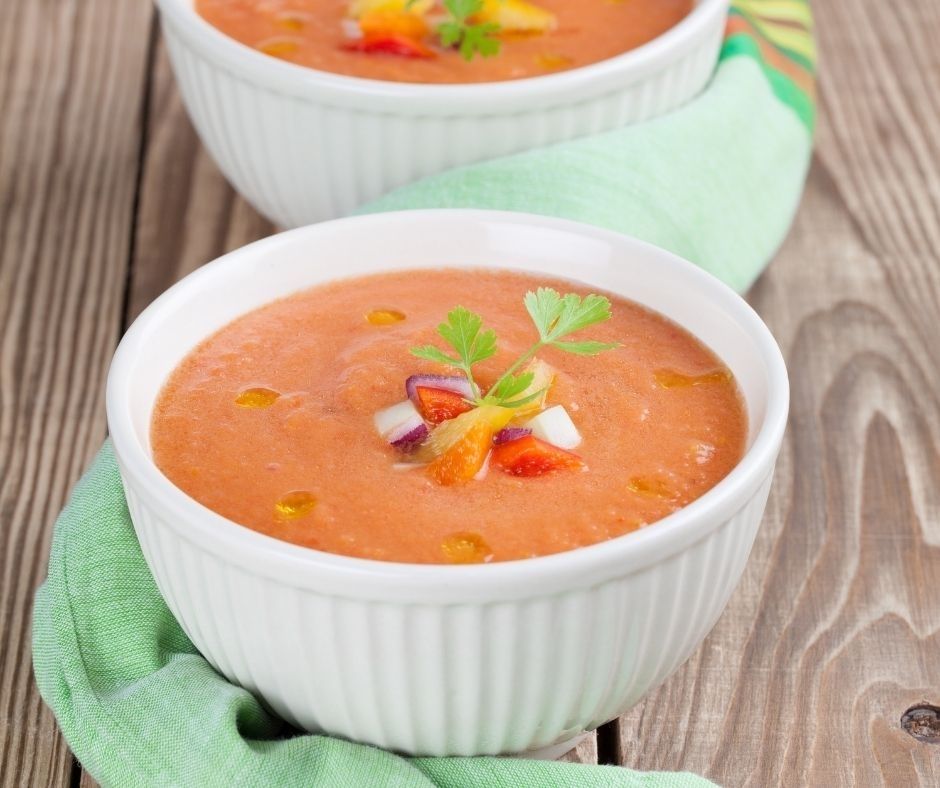 Andalusian gazpacho soup recipe 