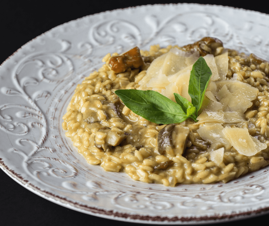 porcini mushroom risotto