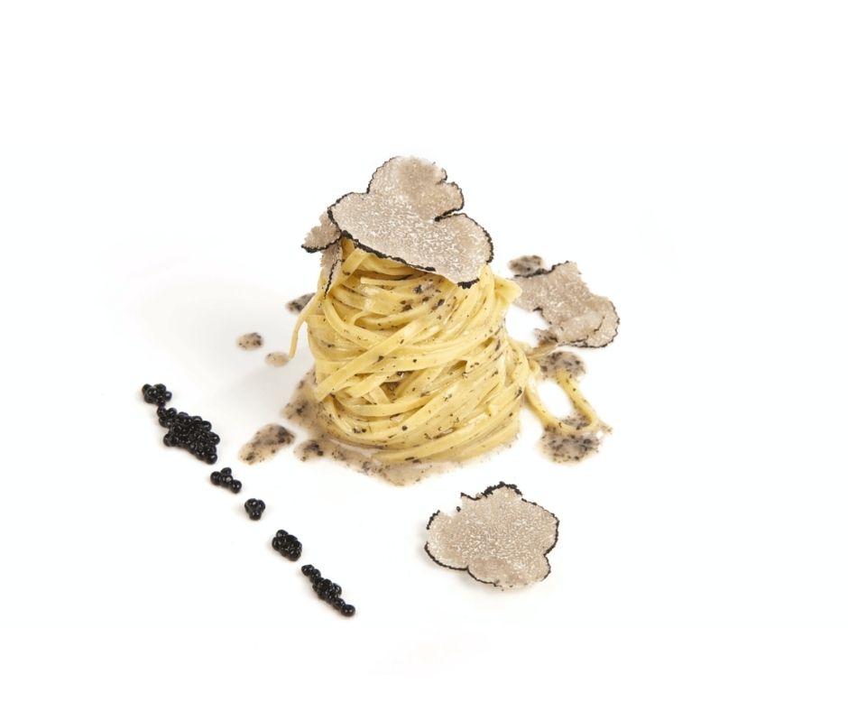 Campofilone black truffle tagliolono and black truffle sauce recipe -Le Gourmet Central