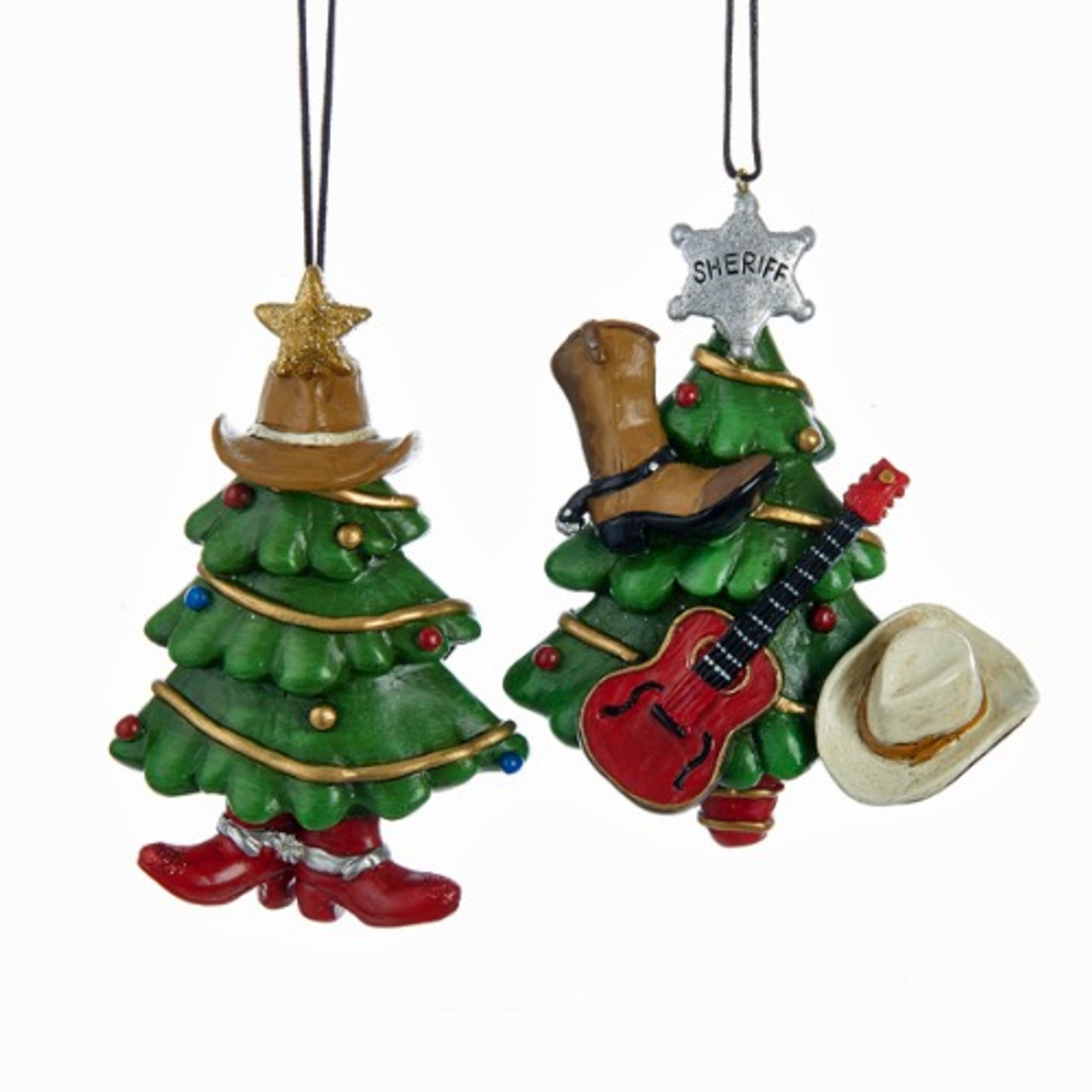 western christmas ornaments