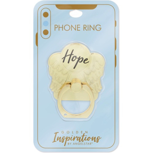 AngelStar Golden Inspirations Hope Mobile Phone iPhone Ring Stand 10811