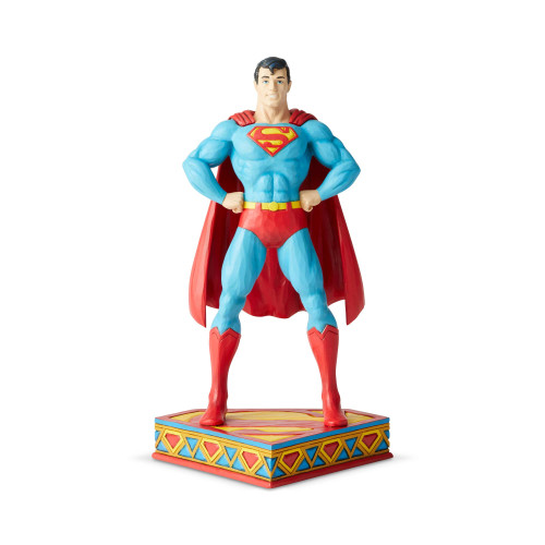 Jim Shore DC Comics Man of Steel Superman Silver Age Figure 6003021 front