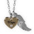 AngelStar Guardian Angel Heart Pendant Hope Necklace 16042