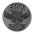 Guardian Eagle Faith Gods Way is the High Way Biker Motorcycle Pocket Token 17483 front