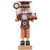 Christian Ulbricht Nutcracker Train Conductor Natural Wood German 32-680 Front