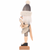 Christian Ulbricht Nutcracker Santa Gray Wood Germany 32-216 left