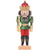 Christian Ulbricht Nutcracker King Red Green Wood Germany 32-220 Front