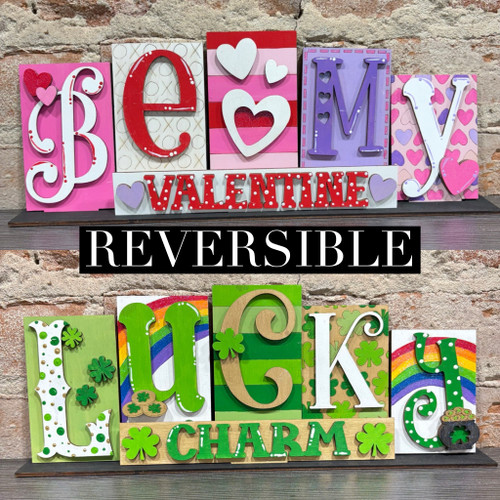 Reversible Word Block-Friday January 16th 6pm