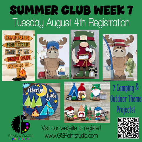 Summer Kids Club Week 7-Tuesday August 4th