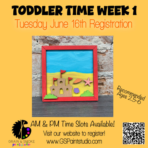 Toddler Time Week 1-TUESDAY June 16th