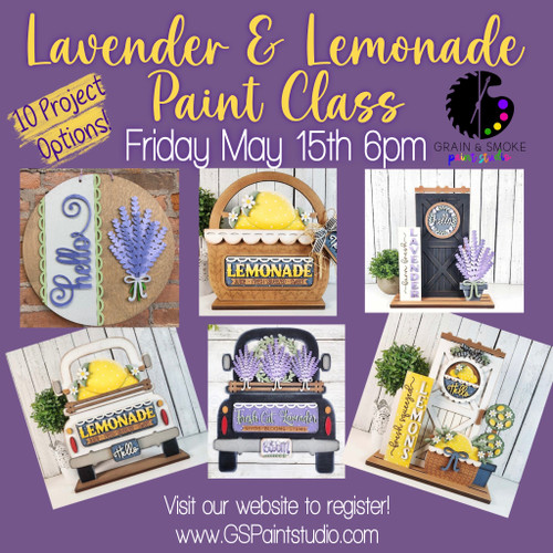 Lavender & Lemonade-Friday May 15th 6pm