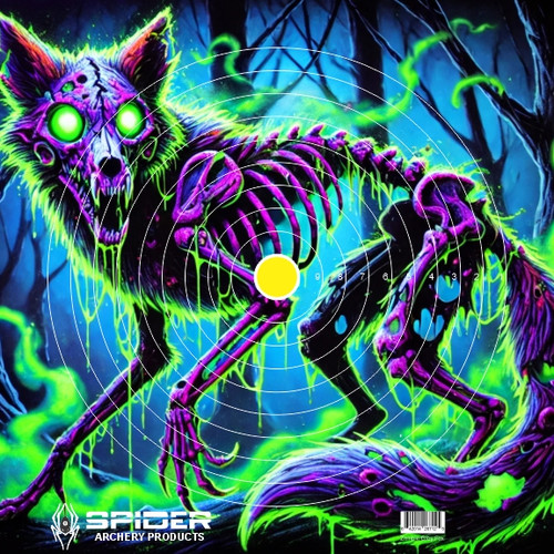 Black Light Zombie Target Fox Grey Black Light Zombie Target Fox Grey