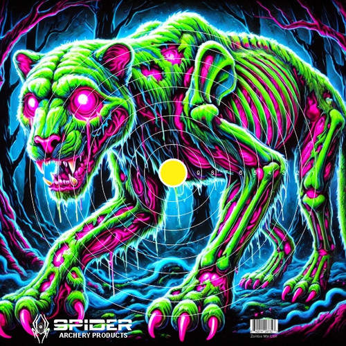 Black Light  Zombie Target Mountain Lion