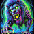 Black Light  Zombie Target Lion
