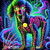 Black Light  Zombie Target Poodle