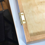 Hinges on Laptop Desk from Dennis A.