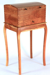 Cherry Chest on Stand from Jim Draper