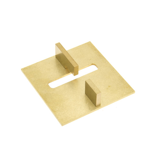 SOSS QH5 Bright Brass Quadrant Hinge (1 Pair)