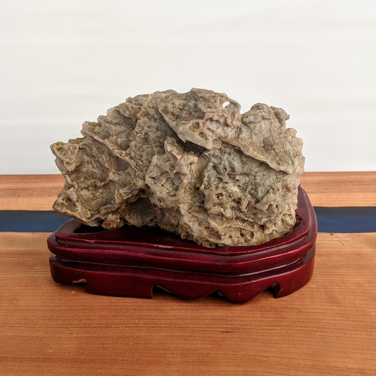 Suiseki Feng Li Mountain Viewing Stone 