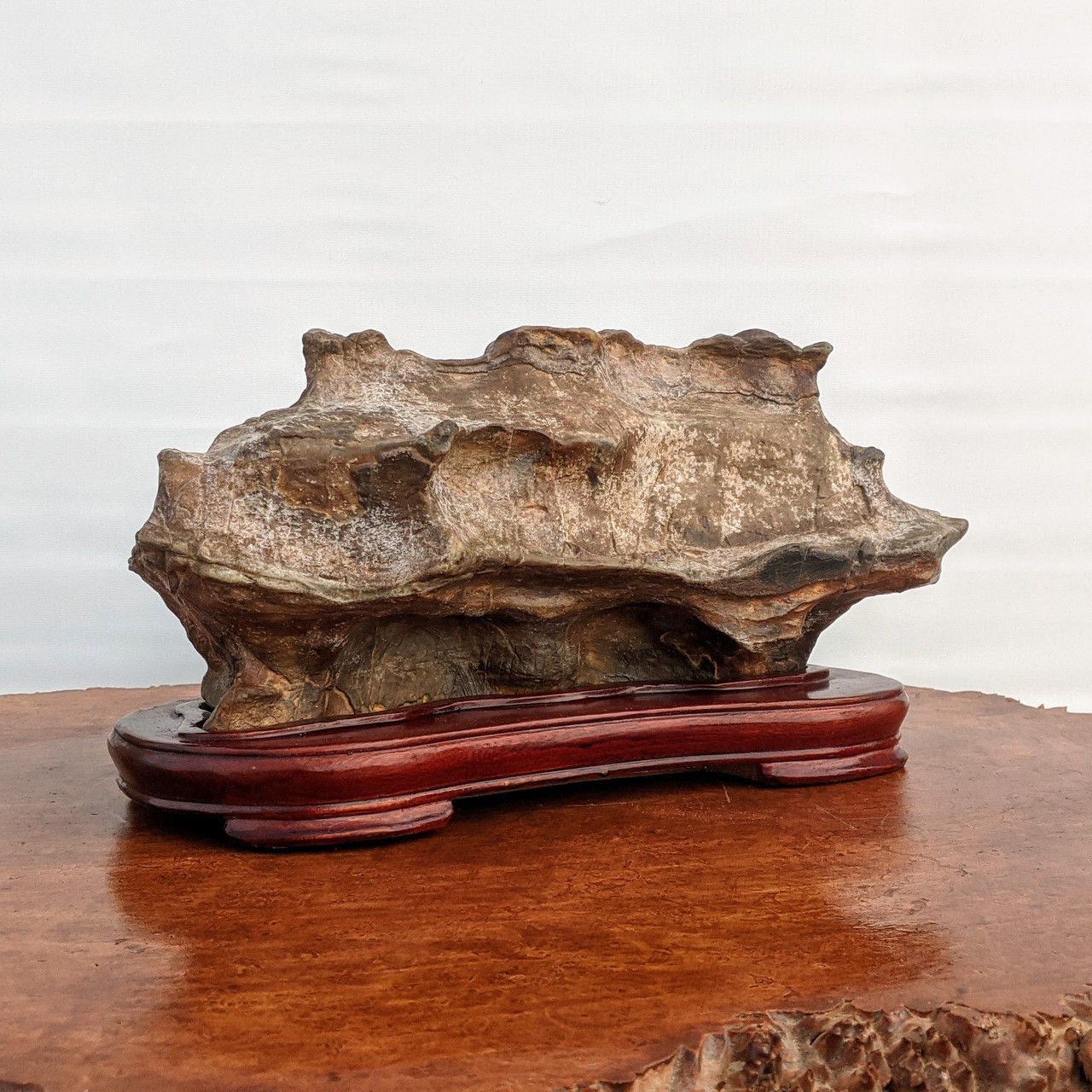 Suiseki Gu Tang Cliff Sprit Viewing Stone 