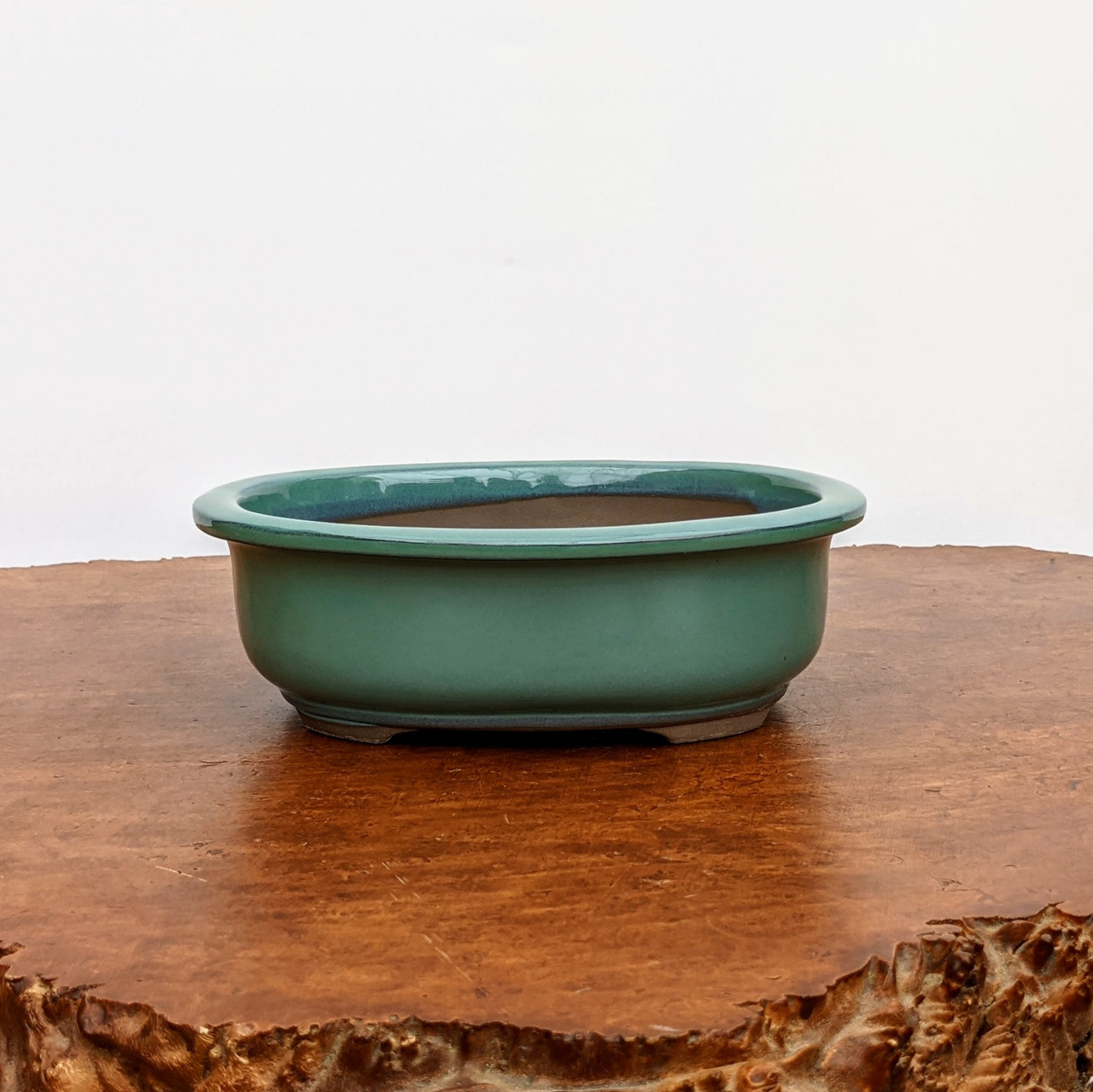 Oval bonsai pot