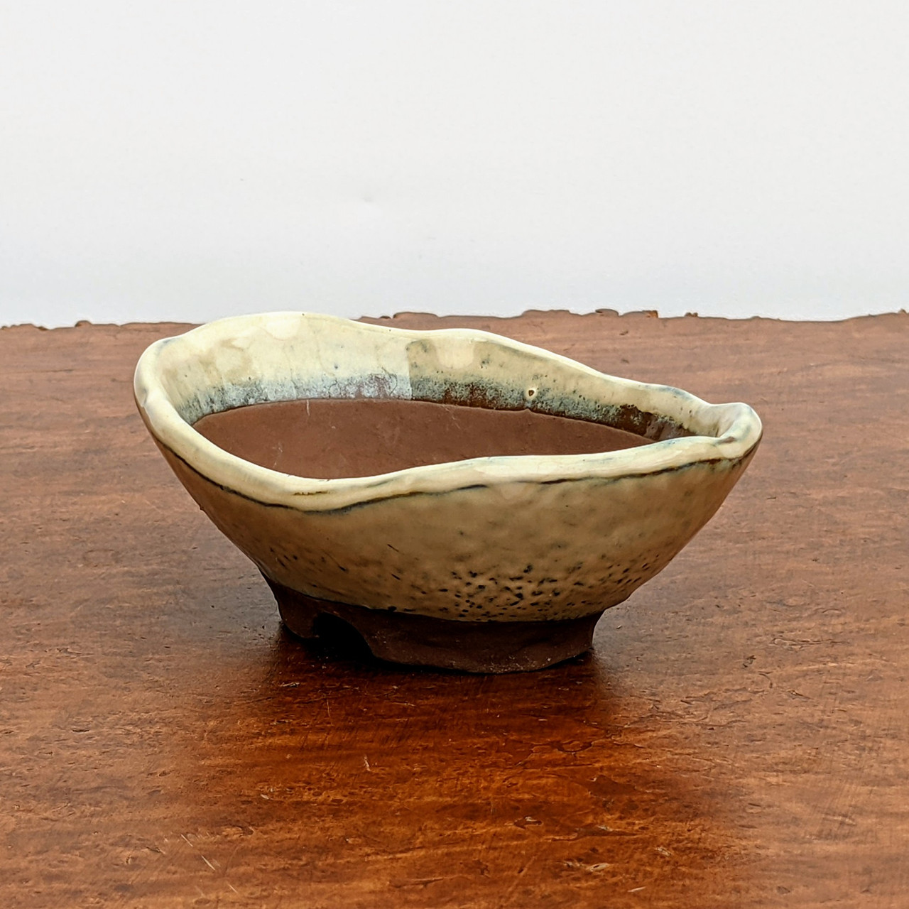 5-Inch Bonsai Pot: Boat Style is ideal for Bonsai or Succulents