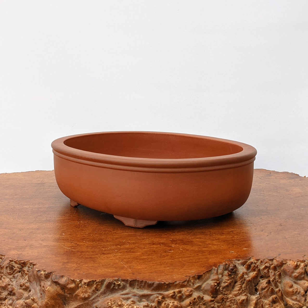 12 Oval Yixing Bonsai Pot (No. 801a)