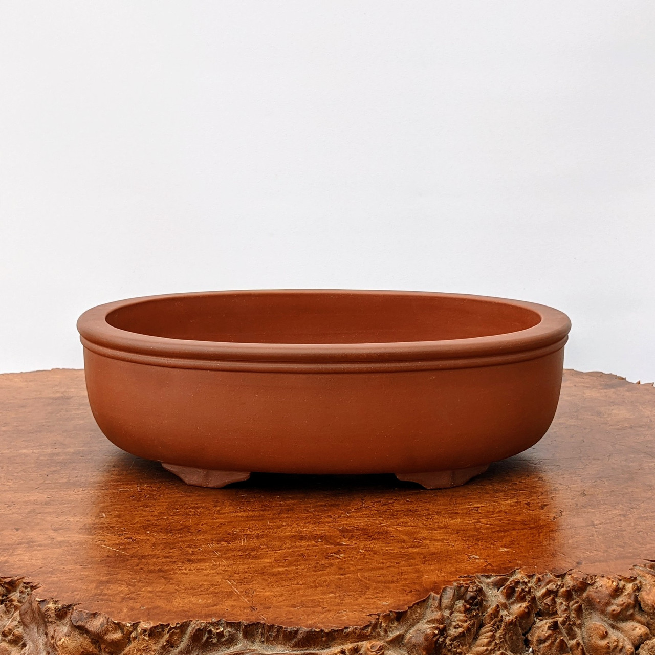 14- Unglazed Oval Bonsai Pots - Wigert's Bonsai