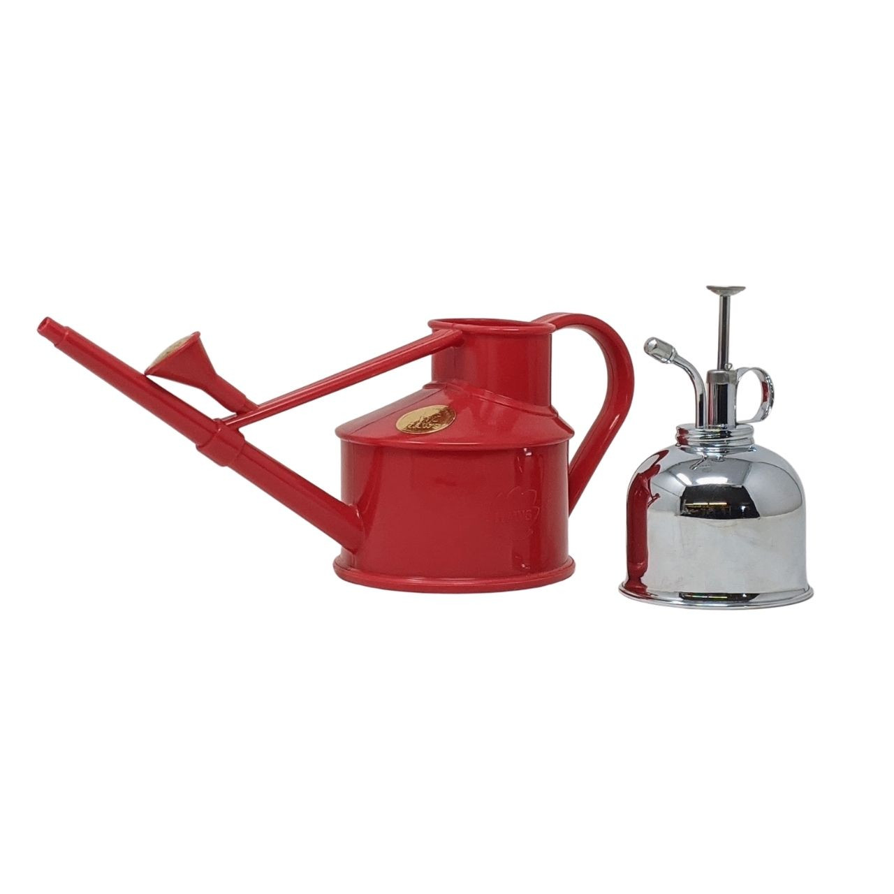 Haws Watering Set with Nickel Mister at