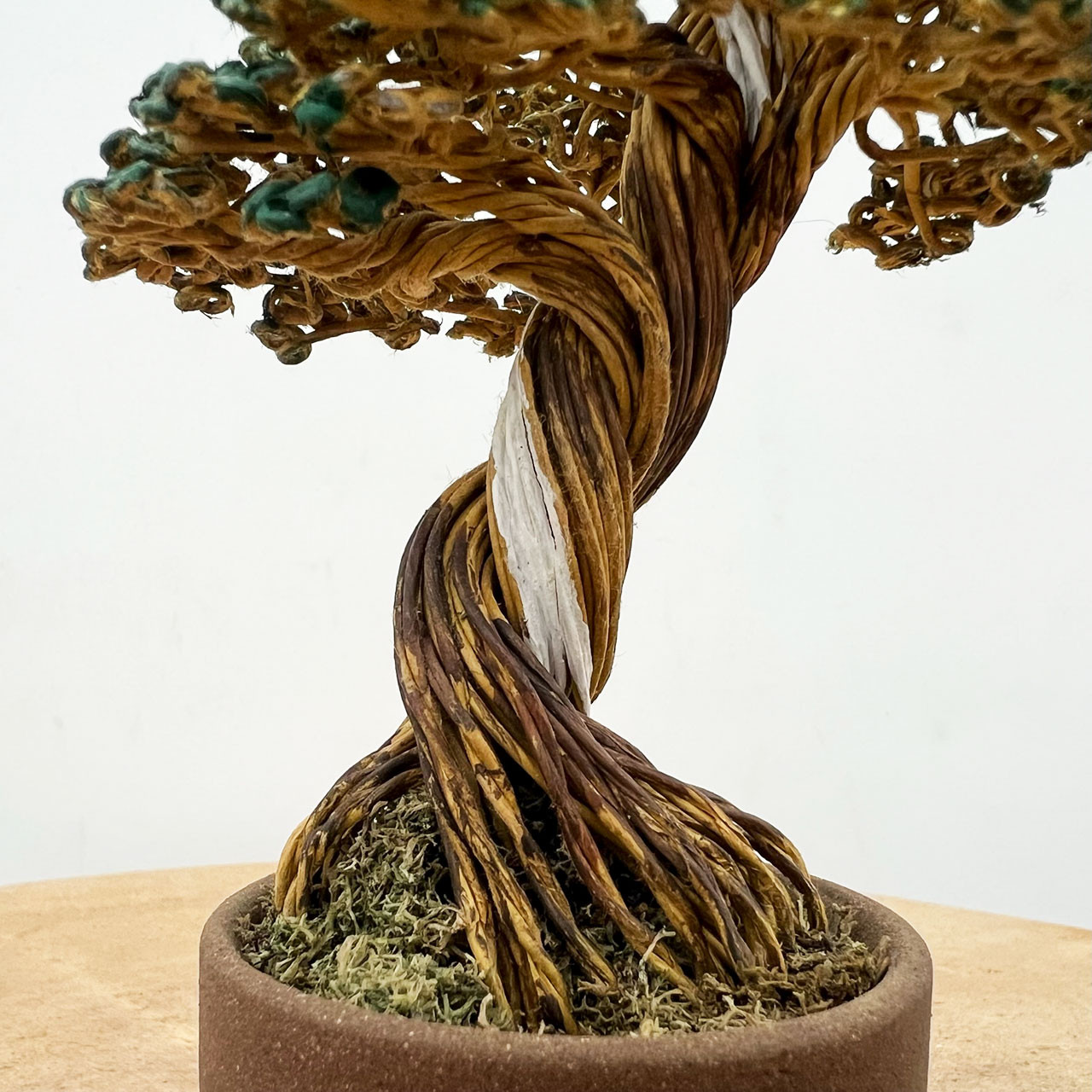 Rick Stursky Wire Bonsai Sculpture - Bonsai Outlet