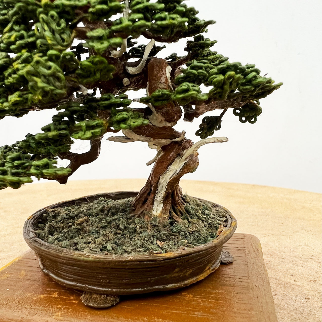 Jun Navarro Wire Bonsai Sculpture - Bonsai Outlet