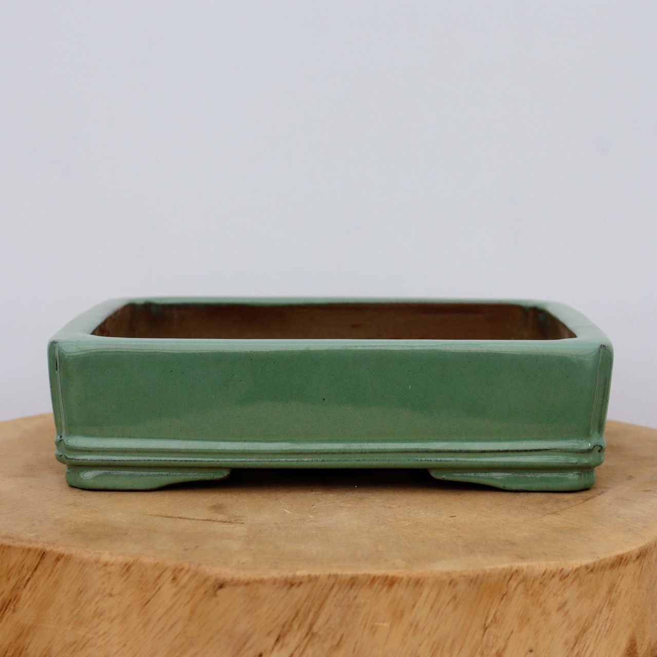 10-Inch Glazed Yixing Bonsai Pot (No. 2315s)