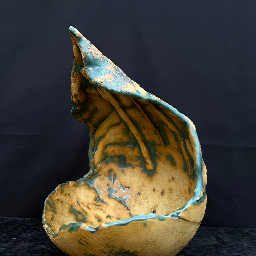 Handmade Bonsai Pot by John Fazzinor No. 004