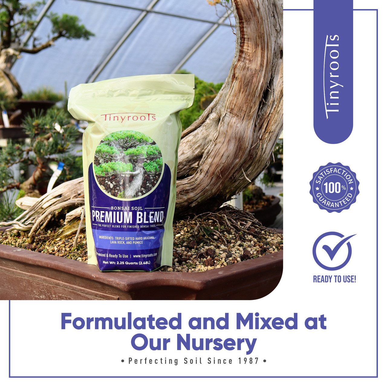 Tinyroots Bonsai Tree Soil: Premium Blend