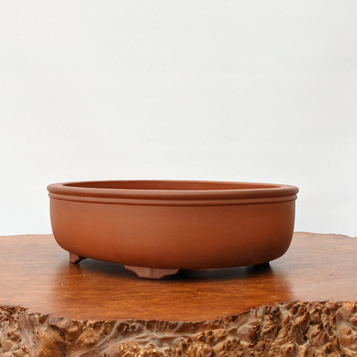 12" Oval Yixing Bonsai Pot (No. 801a)